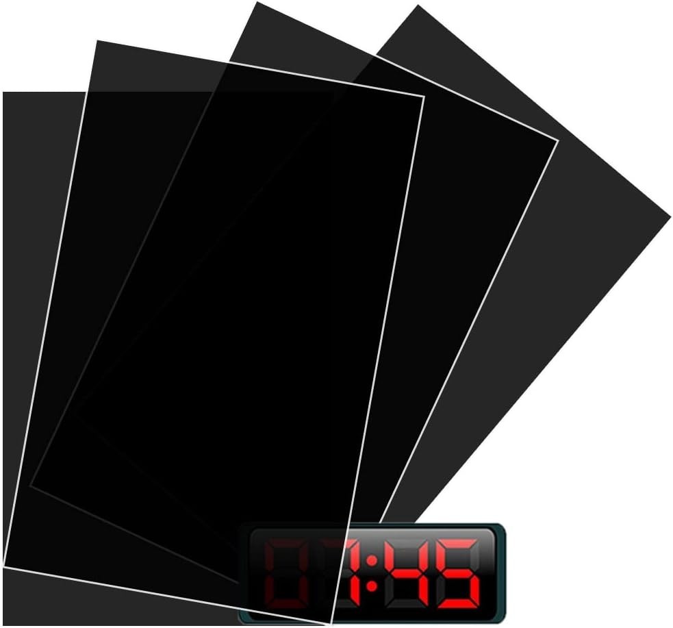 11.8X8.2 Inches Light Dimming Stickers Adhesive Film Light Blocking Cover Filter