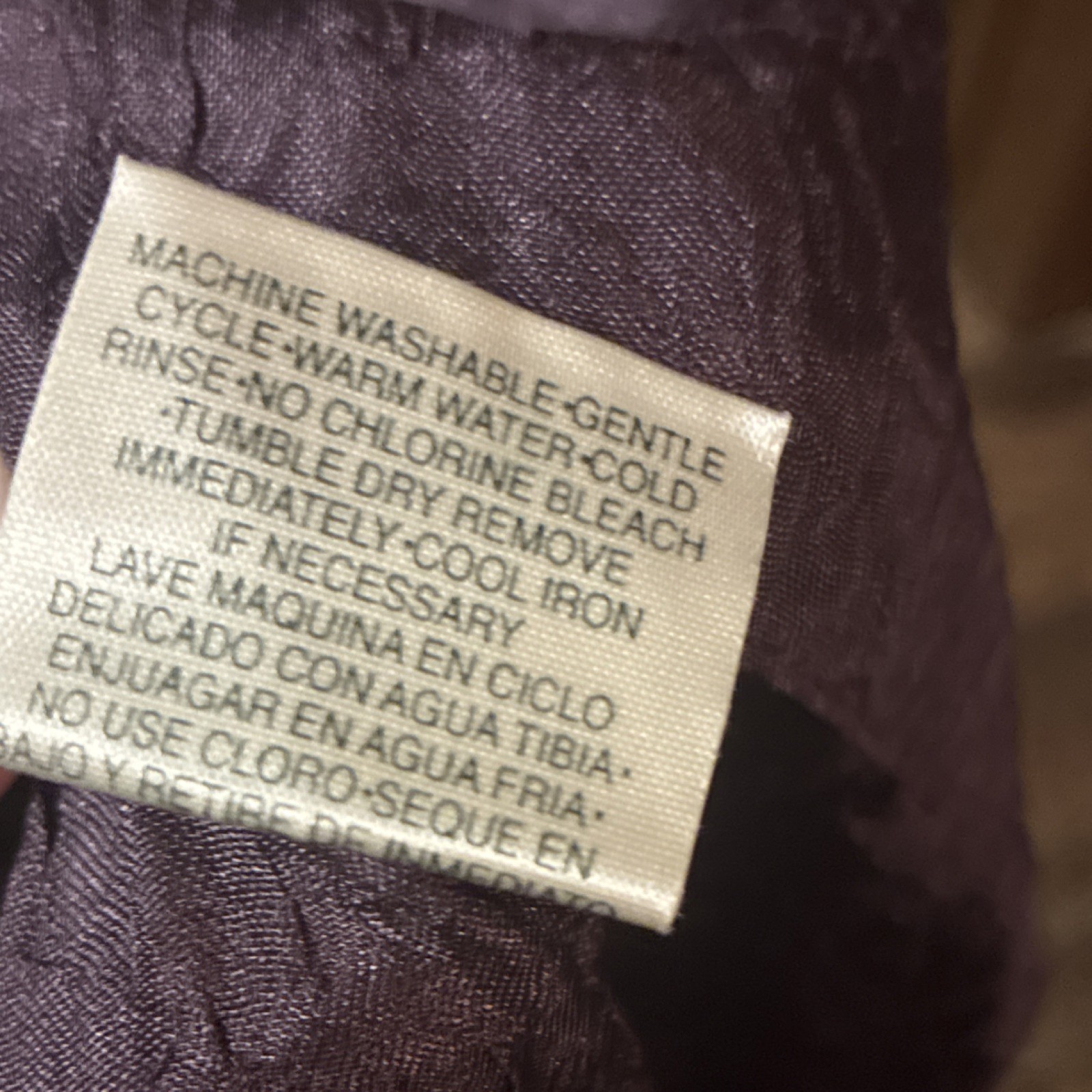 2 Croscill Purple Polyester Solid/Plain Pattern Curtain Window Panel RN 21857