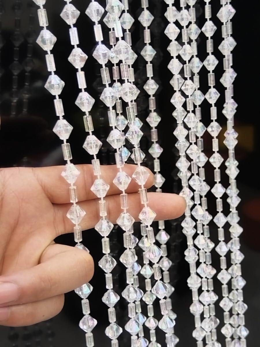 Beaded Curtain Doorways Acrylic Hanging Door Beads String Curtains Tassel Room D