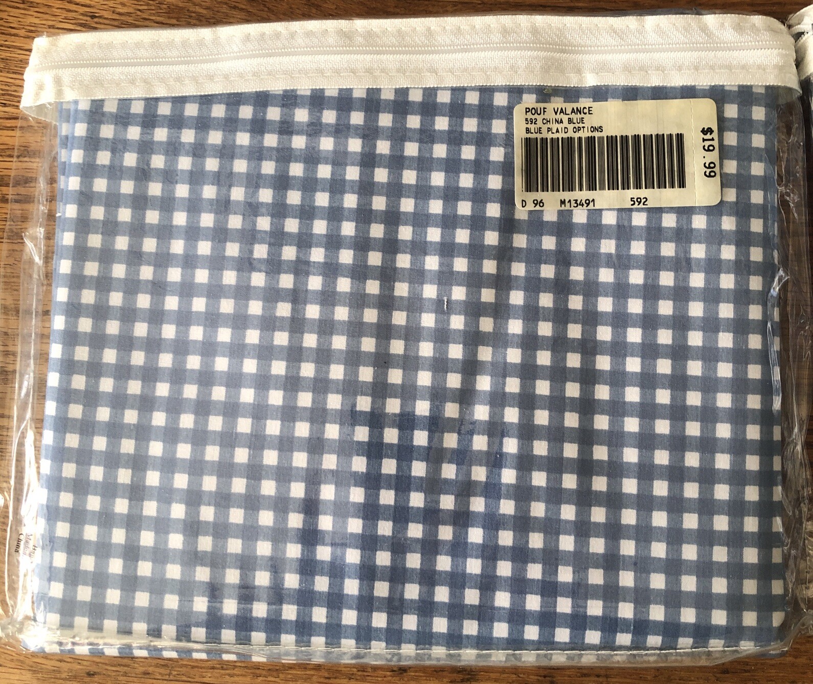 Window Fashions Valance 84″ in x 15″ in 592 China Blue by Colormate