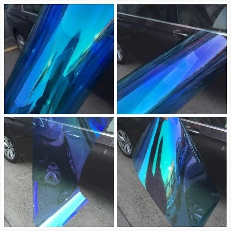 Chameleon Purple Blue Car Front Window Tint Solar Film Protection UV Block and S
