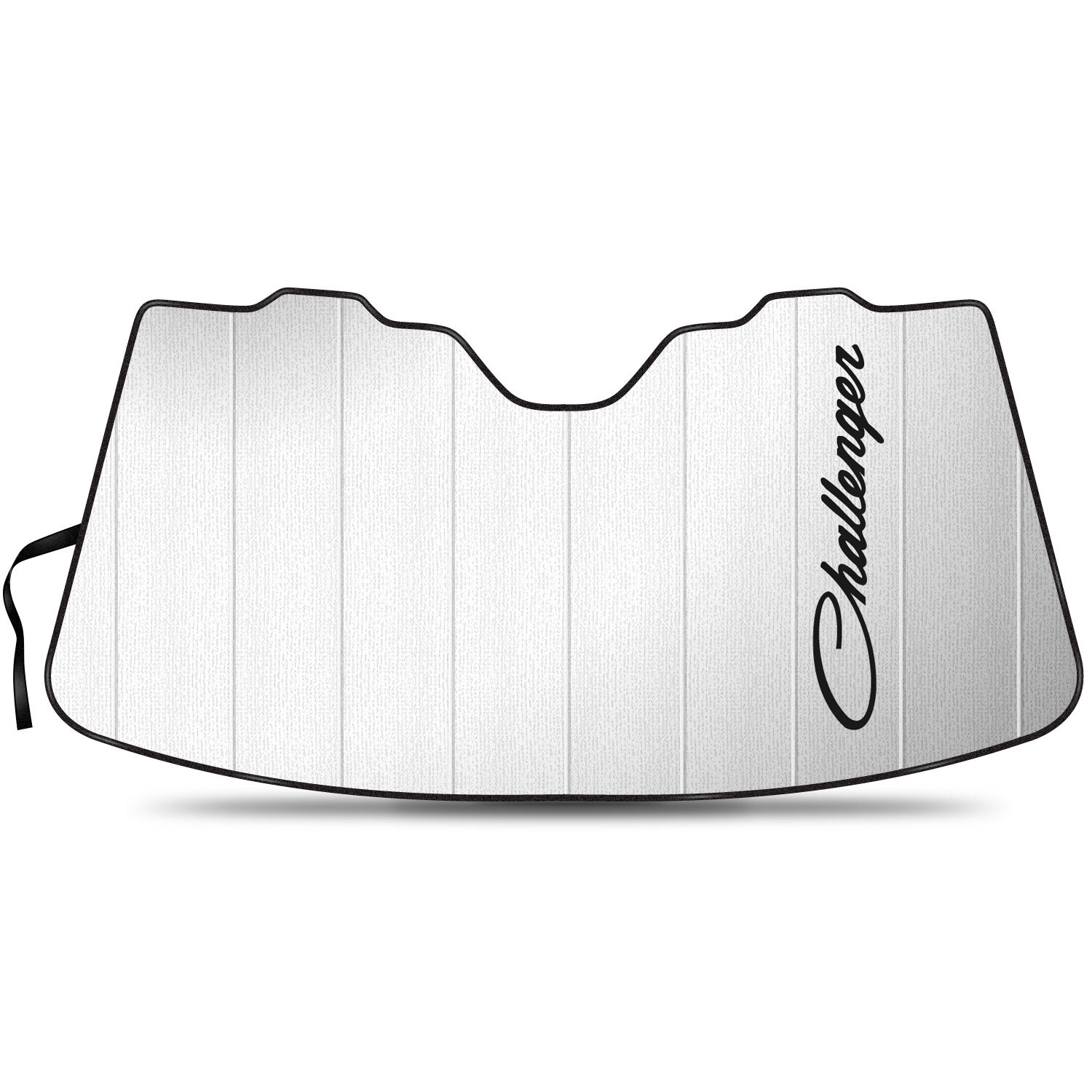 Dodge Challenger Classic Logo Standard Universal Fit Windshield Sun Shade