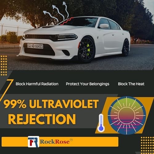 Nano Ceramic Window Tint 35 Percent 20 in x 10 FT Heat Block UV Protection Car
