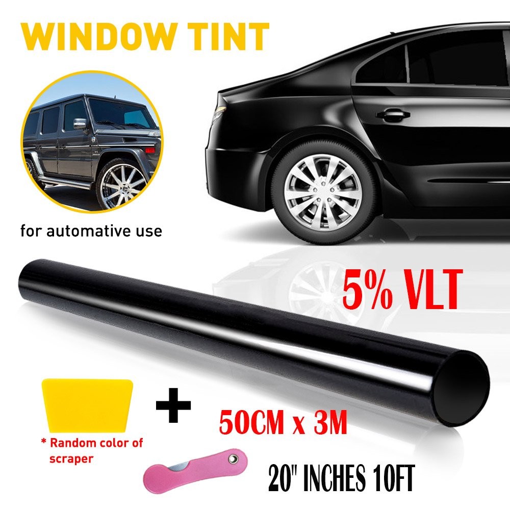 5% 20% 35% VLT Nano Ceramic Window Tint Film Roll for Home, Office, Car, Truck