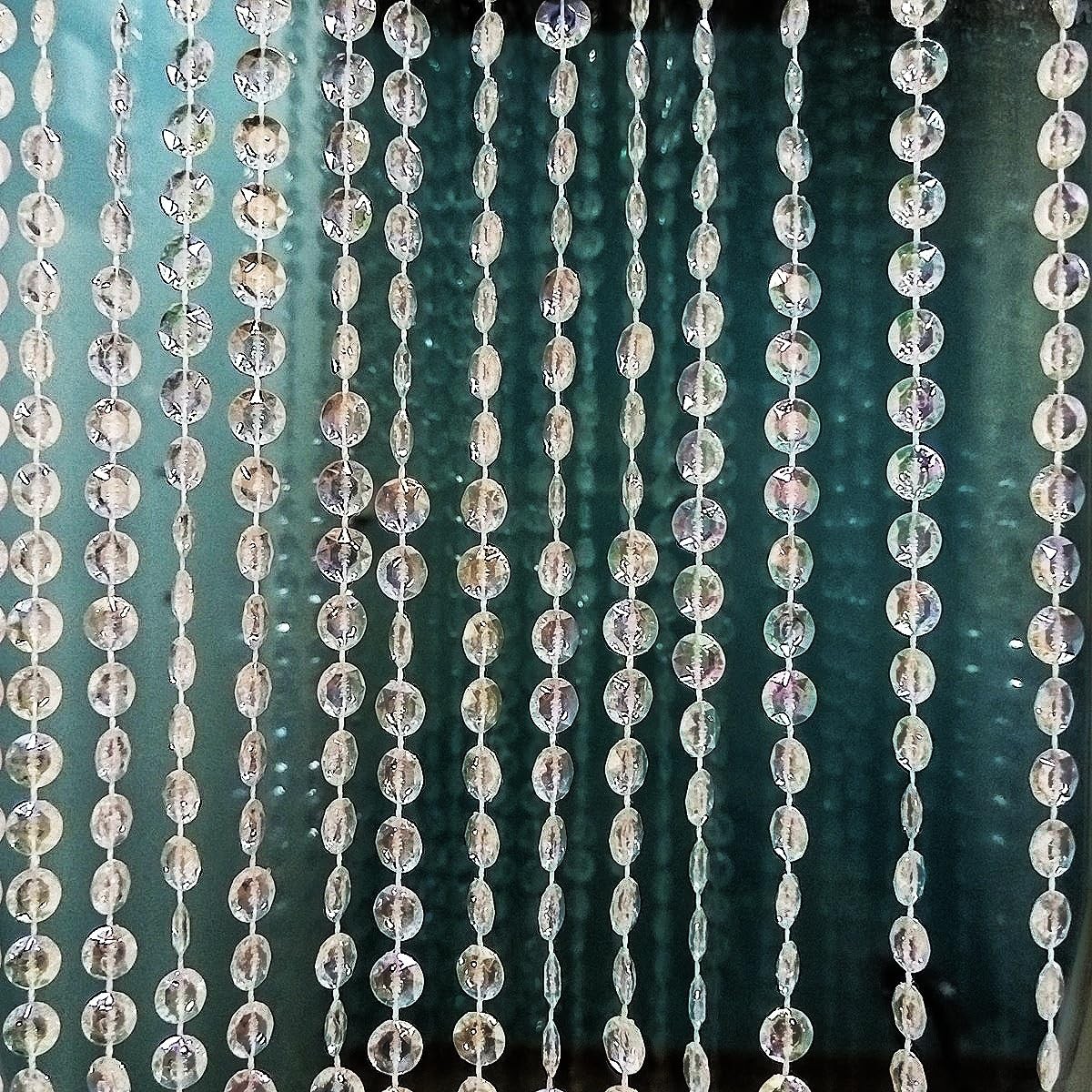 Beaded Curtain Doorways Acrylic Hanging Door Beads String Curtains Tassel Roo…