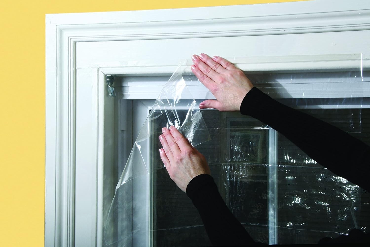Frost King Shrink Film Window Kit 4 Pack, Clear Transparent Insulation V73/4T