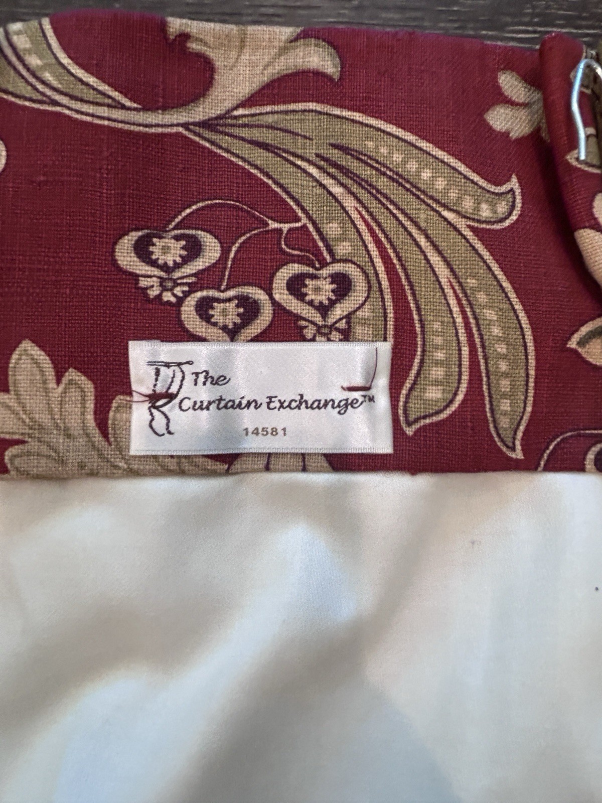 Set 4 Custom Interlined Flannel Extra Long Drapes Panels 118” Curtains Vintage