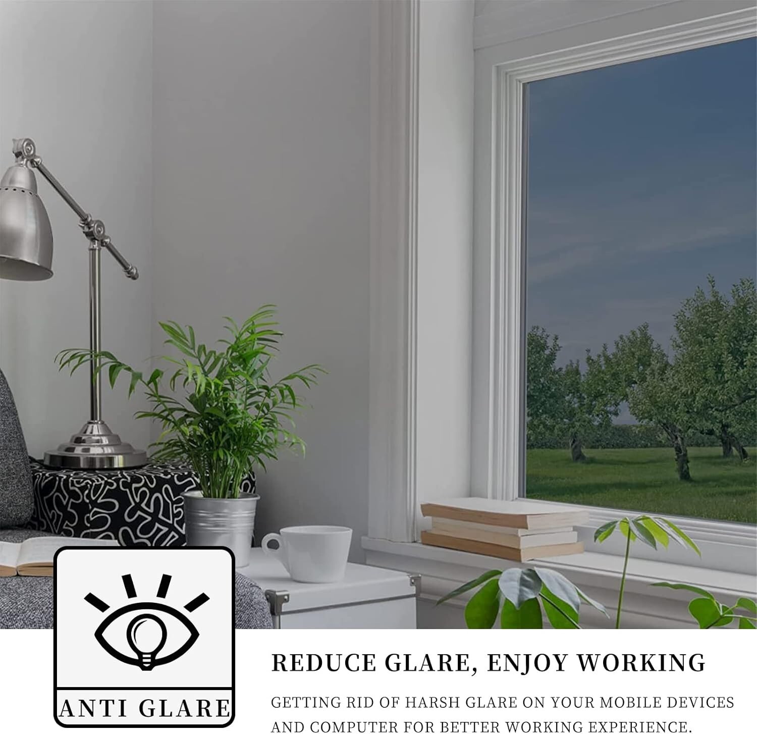 Polarized Paper for Tinting Home Windows, Car Mirror Effect, Reduces Heat