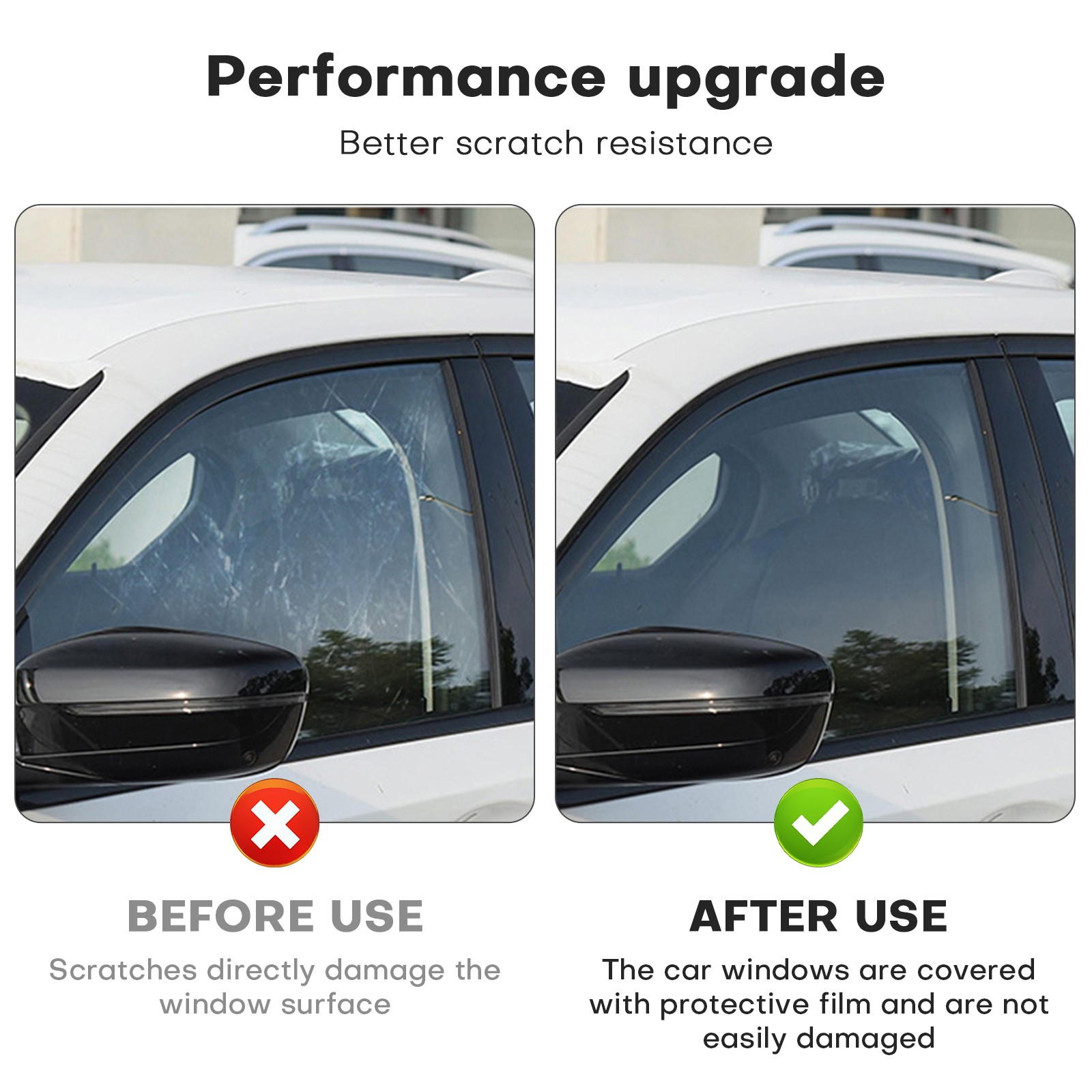 2-PLY Nano Carbon Car Window Tint Film Roll 5% 20% 35% VLT UV Heat Block Privacy
