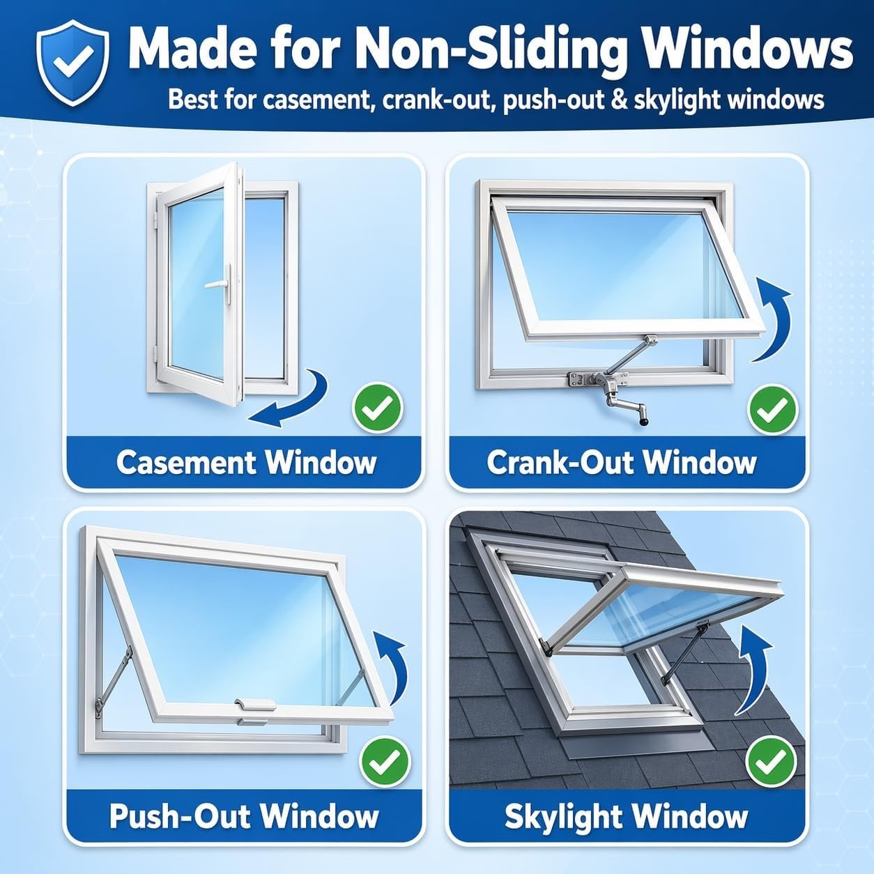 Water-Resistant Window Seal for Single & Dual Hose Portable AC Units, 300CM/118″