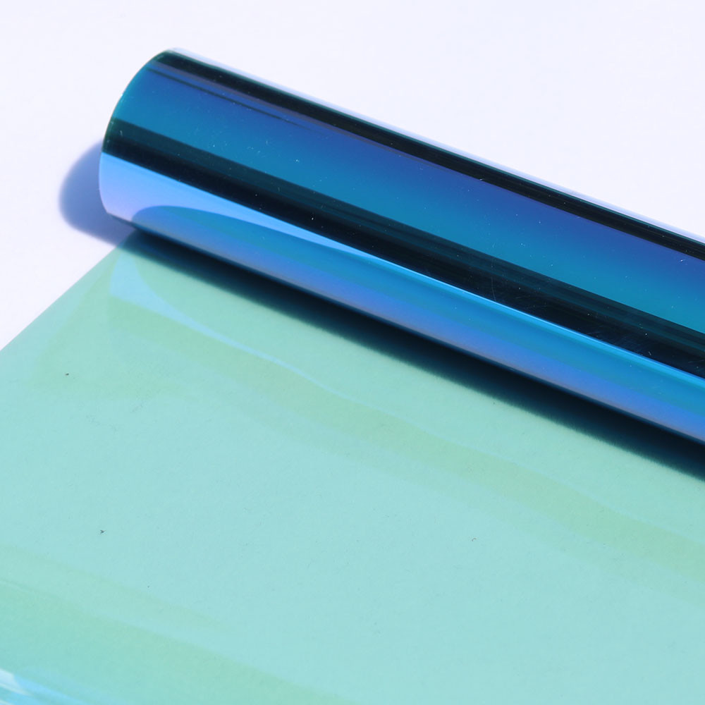 55%VLT Chameleon Window Film Car Side Solar Tint Nano Ceramic Sticker Adhesive