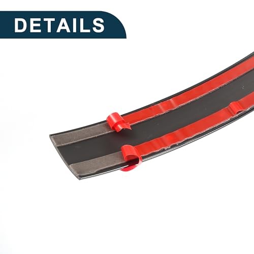 Car Truck Window Trim Strip 4/5″ Width 10Ft 300cm Self Adhesive 22mm Black