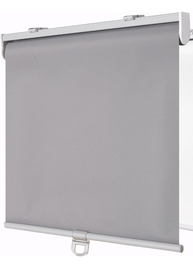 Homebox, Roller Blind, Grey, 15″ W X 72″ H, New In Box