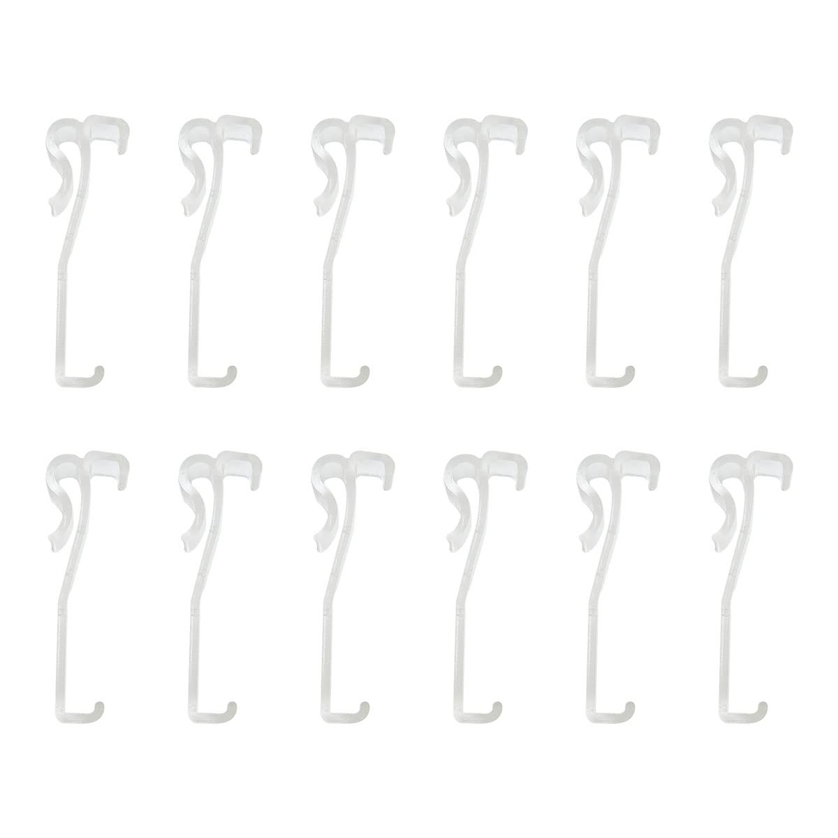 12 Pcs 2.5 Inch Valance Clips for Blinds, Hidden Blind Clips, Hidden Channel …