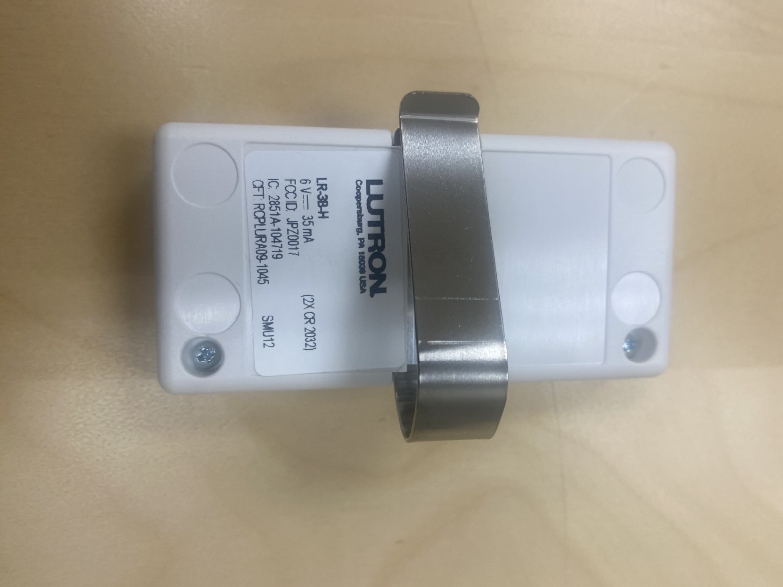 New Lutron RadioRA LR-3B-H-SW Car Visor Transmitter