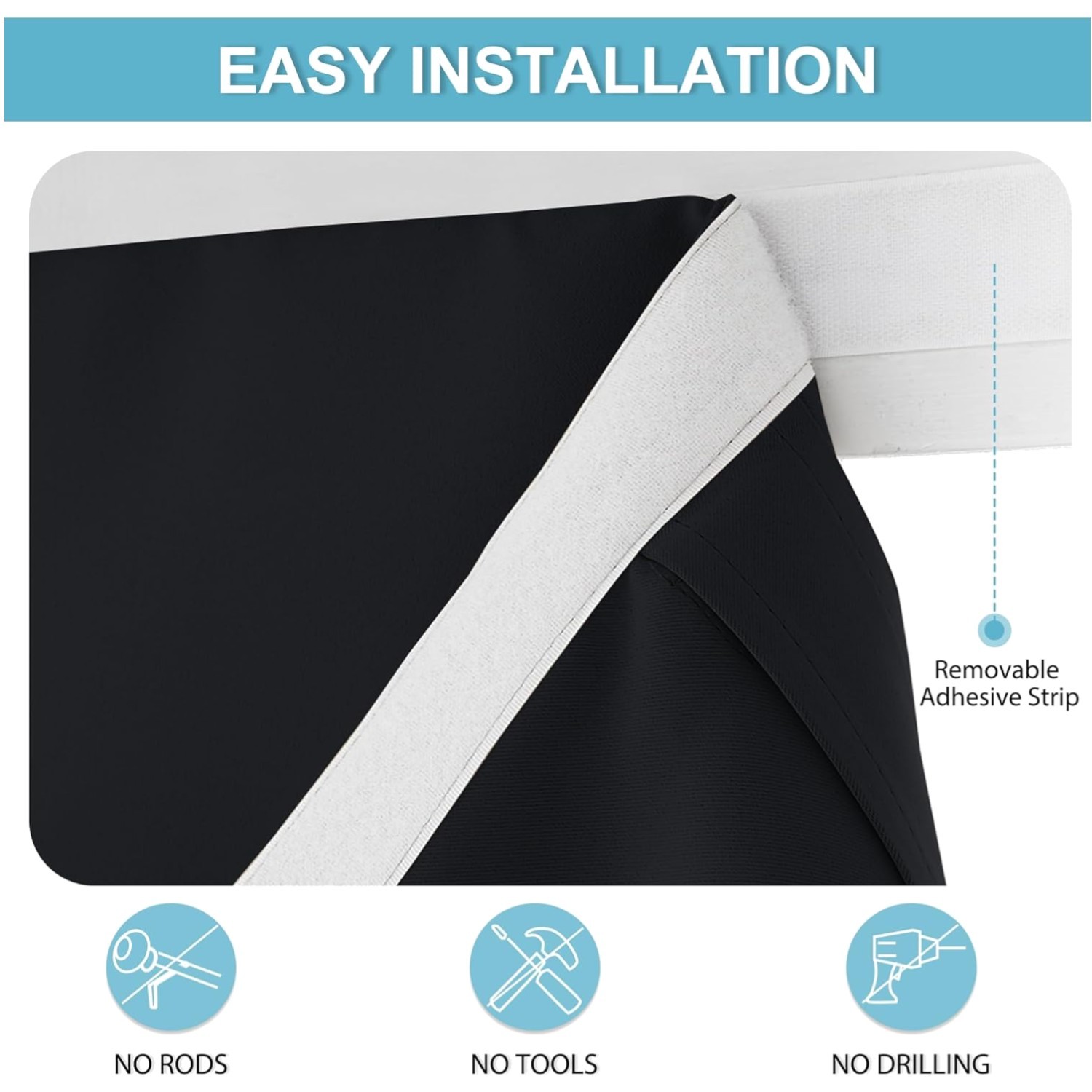 Versatile Blackout Window Shade – Portable Privacy Solution-~”
