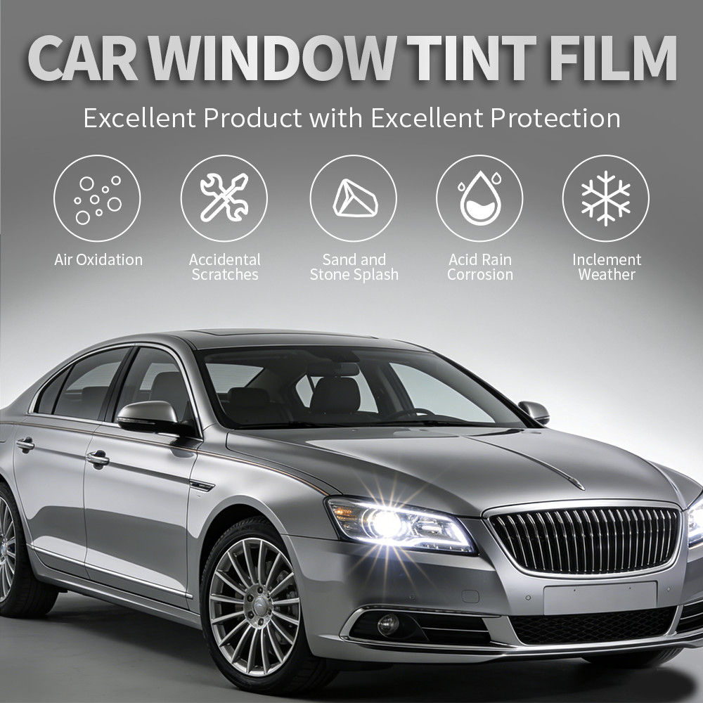 Nano Ceramic Window Tint Film Roll 5% 15% 35% VLT for Home, Office, Car, Truck