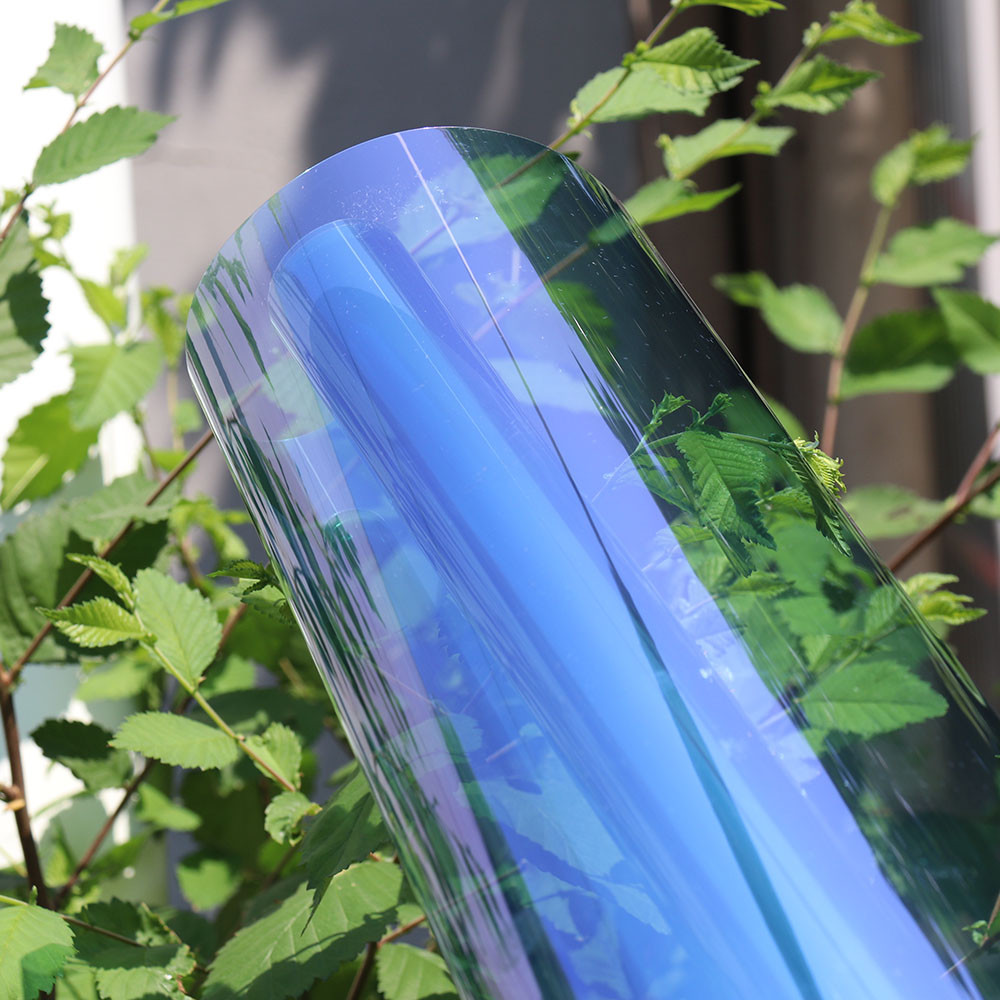 55%VLT Chameleon Window Film Car Side Solar Tint Nano Ceramic Sticker Adhesive