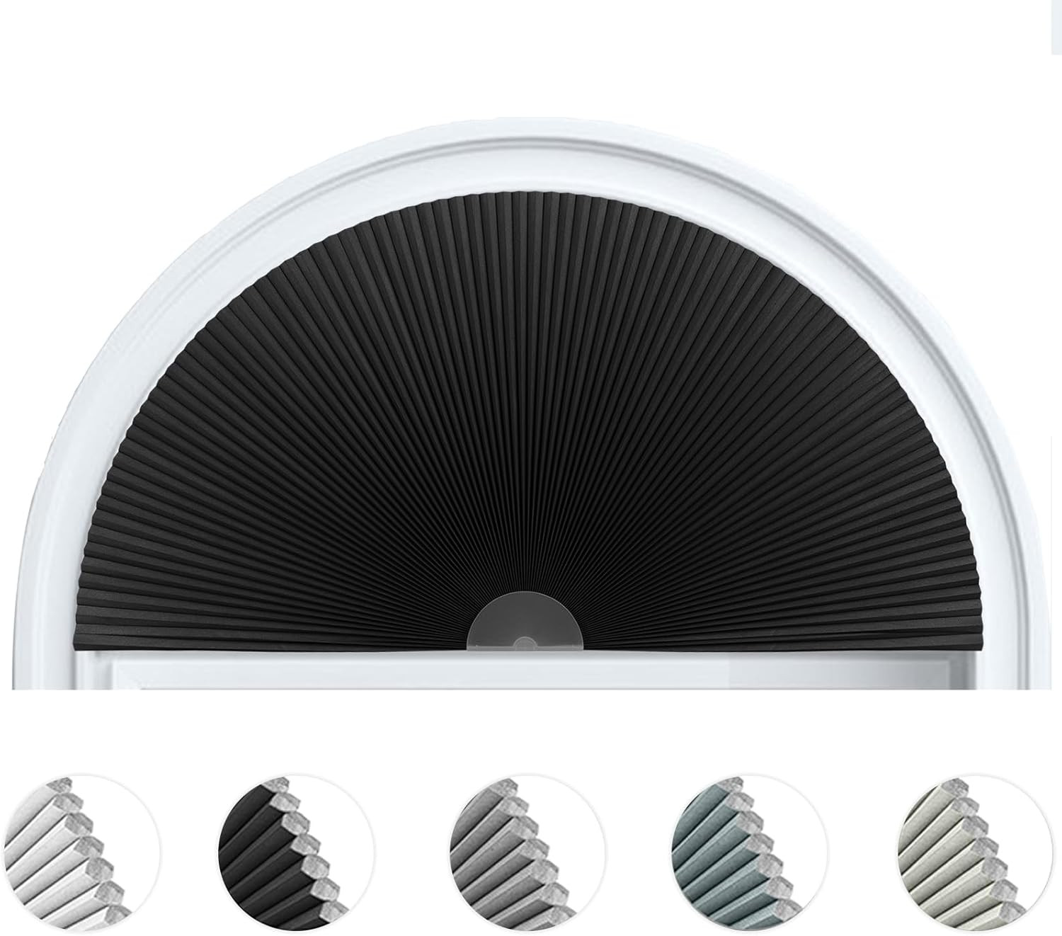 Arch Window Shade Blackout Cellular Shades Half Circle Moon Small Window