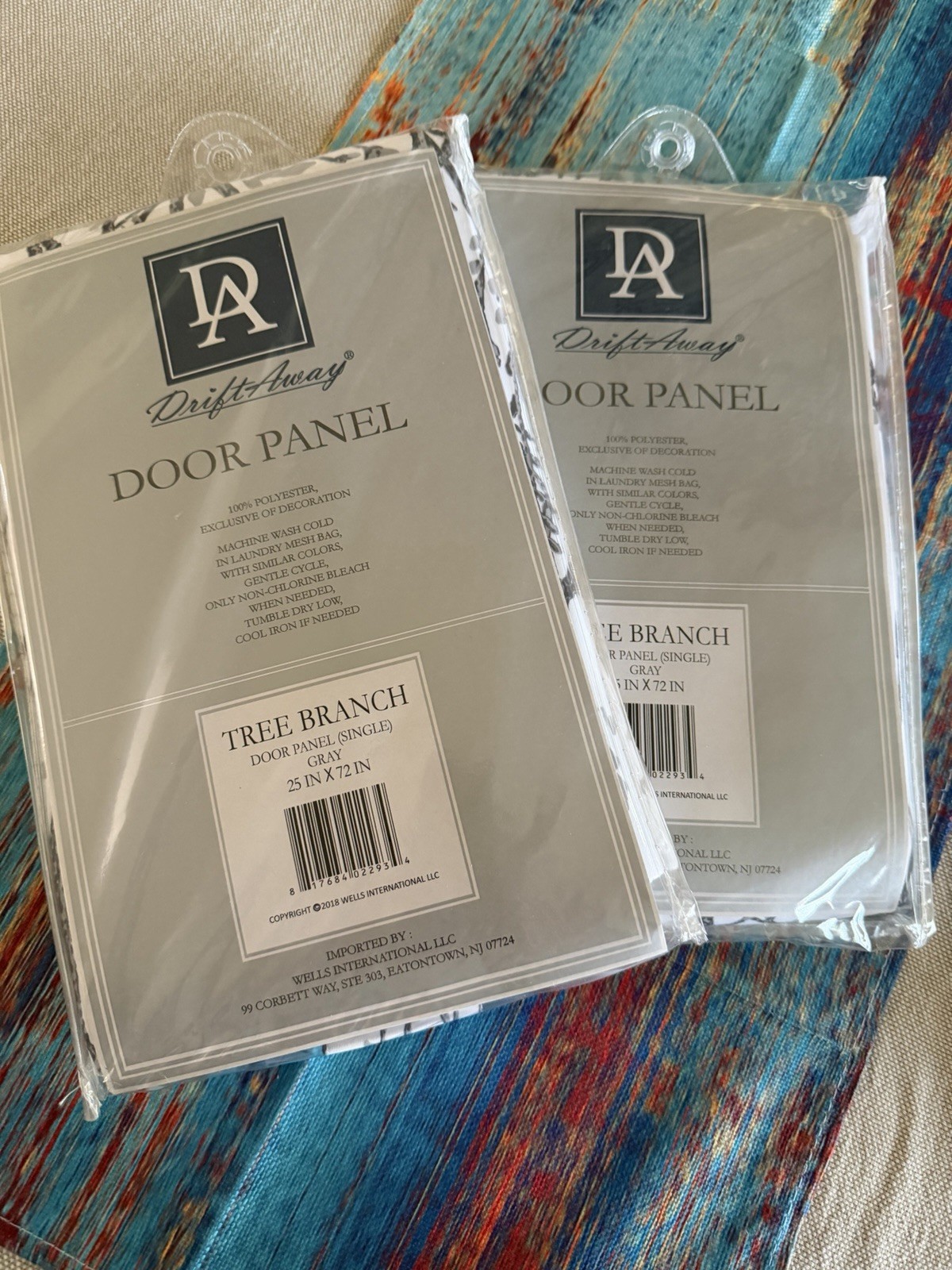 French Front Door Curtains for Glass Door Curtains 72 In X 25 In Pair New
