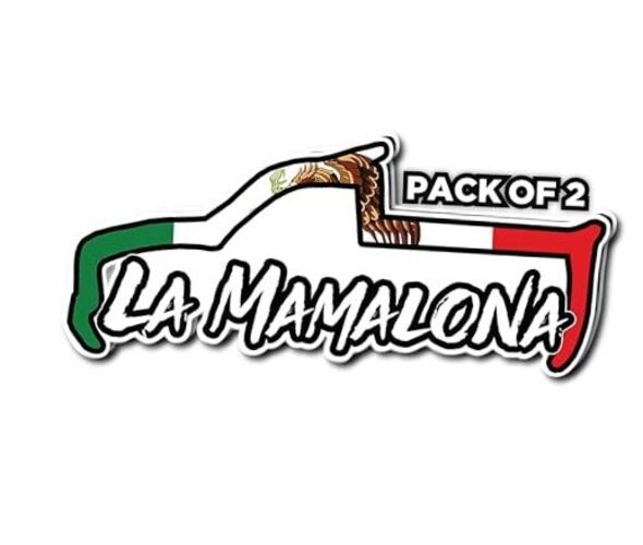 IMPERIAL VIBES – La Mamalona Mexico Sticker – Vinyl Decal for Car, Truck, and