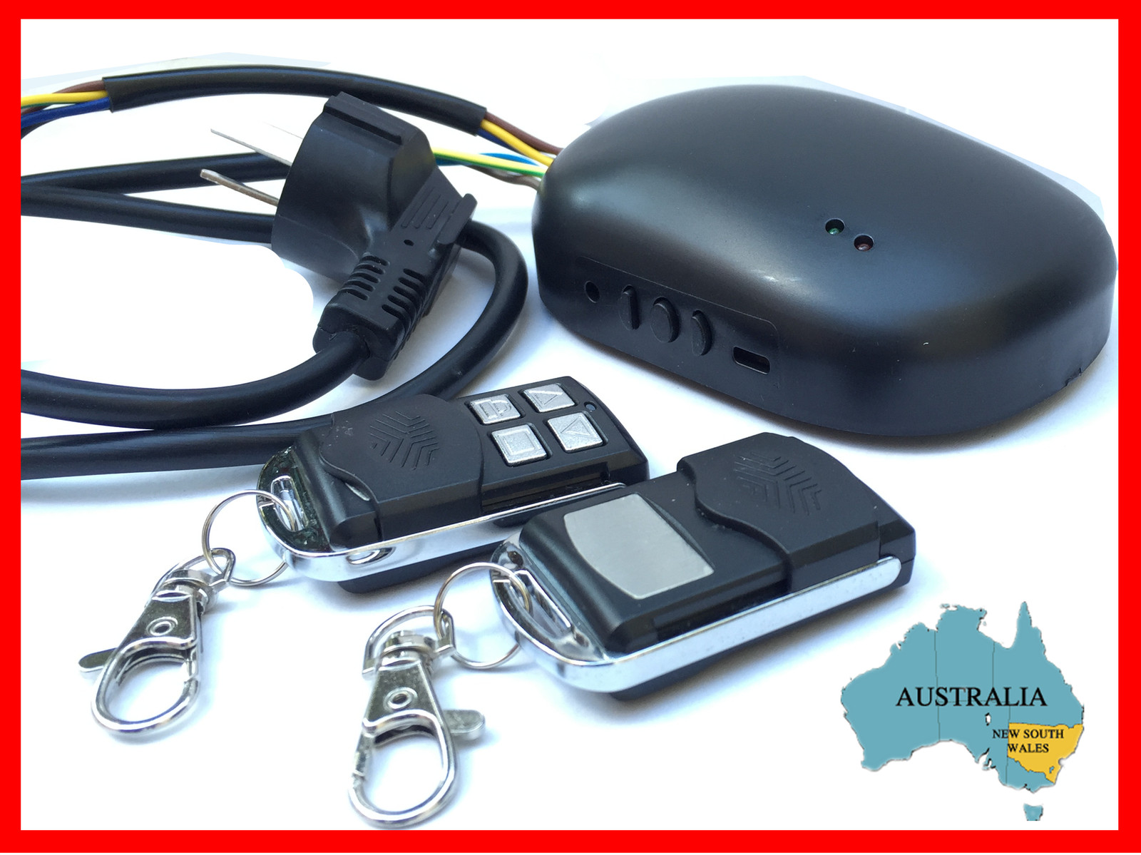 Roller Shutter Garage Shop Door Tubular Motor Remote Control + 2 wireless Fobs
