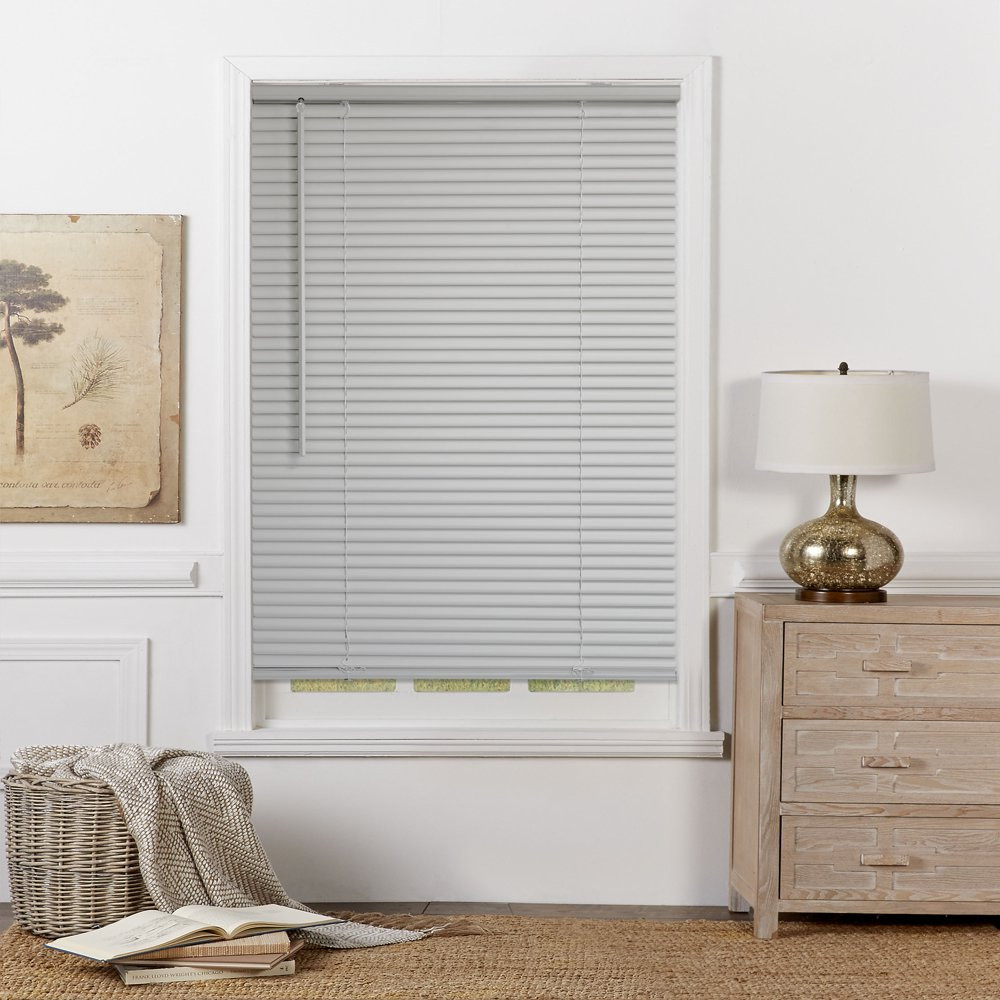 VENETIAN WINDOW BLINDS 1″ Cordless Room Darkening Blinds, White Multiple Sizes