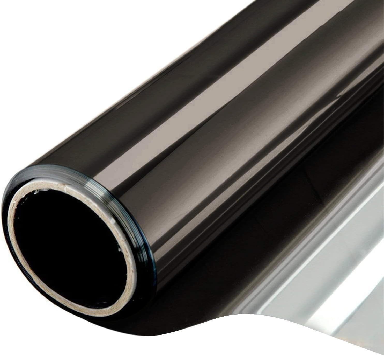 Reflective Static Cling Window Film – Daytime Privacy & Heat Control 17.5×6.5ft
