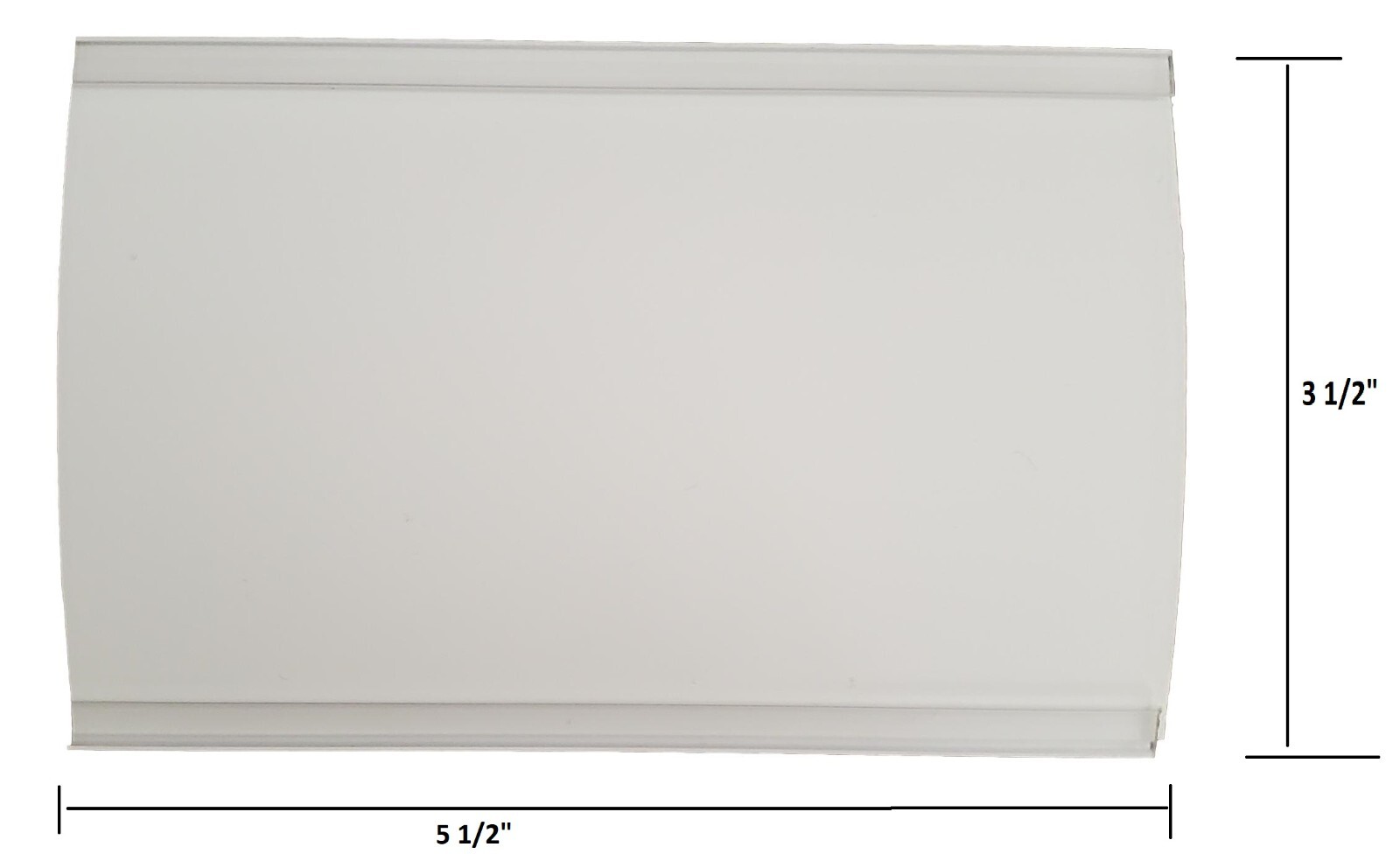 Valance Returns – Side Pieces for Outside Mount Valance – Clear Corners Not Inc.