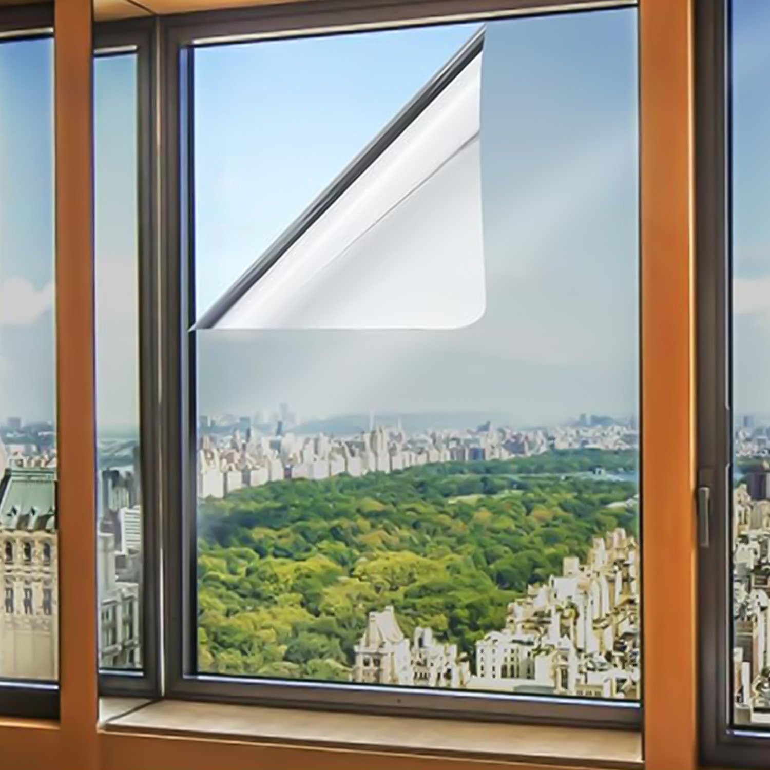 15% VLT Window Film Privacy Tint Foil Home Office Car UV Blacking Reflective