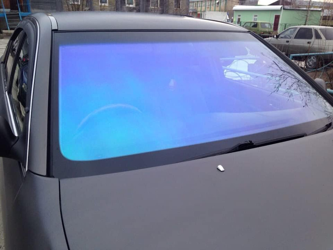 Chameleon Purple Blue Car Front Window Tint Solar Film Protection UV Block and S