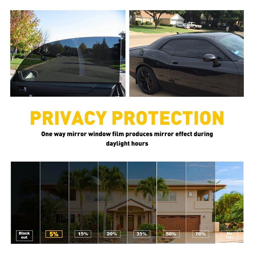 Uncut Roll Window Tint Film 15% VLT 20″x10’ft Feet Car Home Office Glass 10ft US