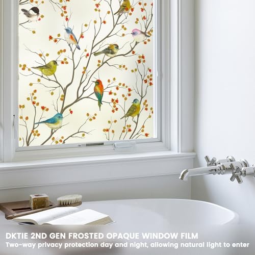 Window Privacy Cling Film with Installation Tools, 17.7in X 78.7in S3533