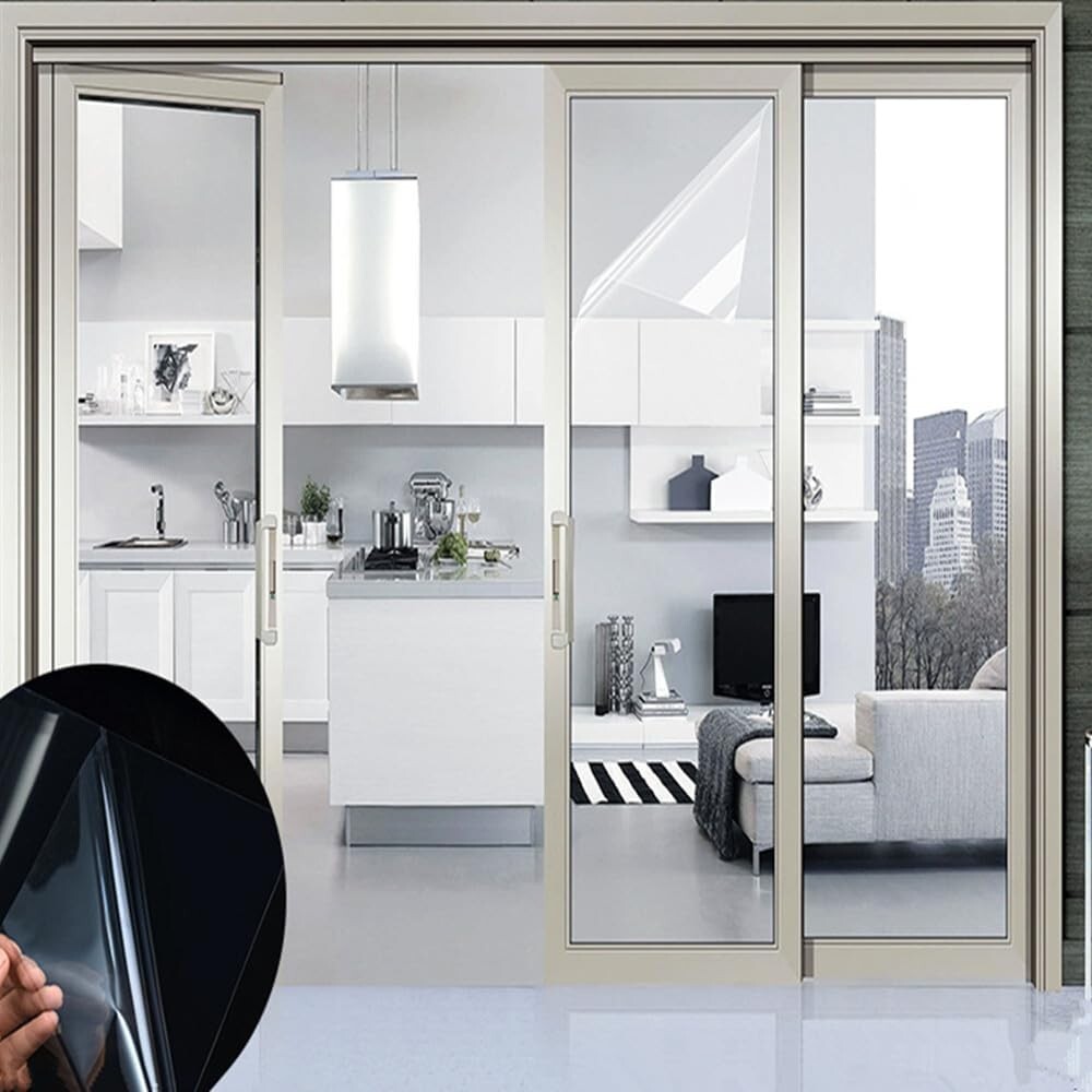 4Mil Security Window Film Clear Self-Adhesive Anti Shatter Glass UV Protection