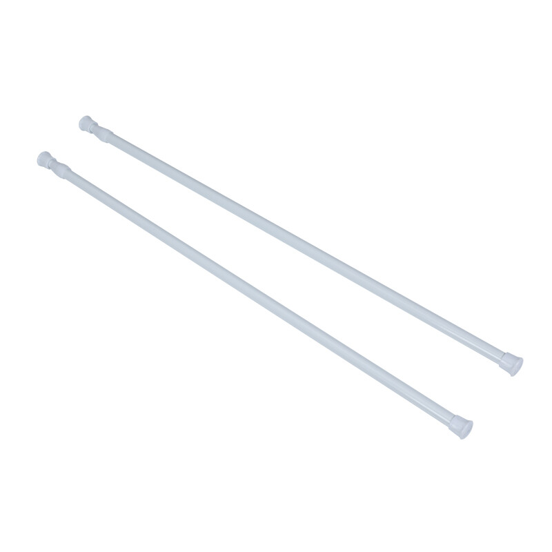 2-6PCS Curtain Tension Rods | 23 to 44 inches(Approx.) Shower Curtain Rod Set