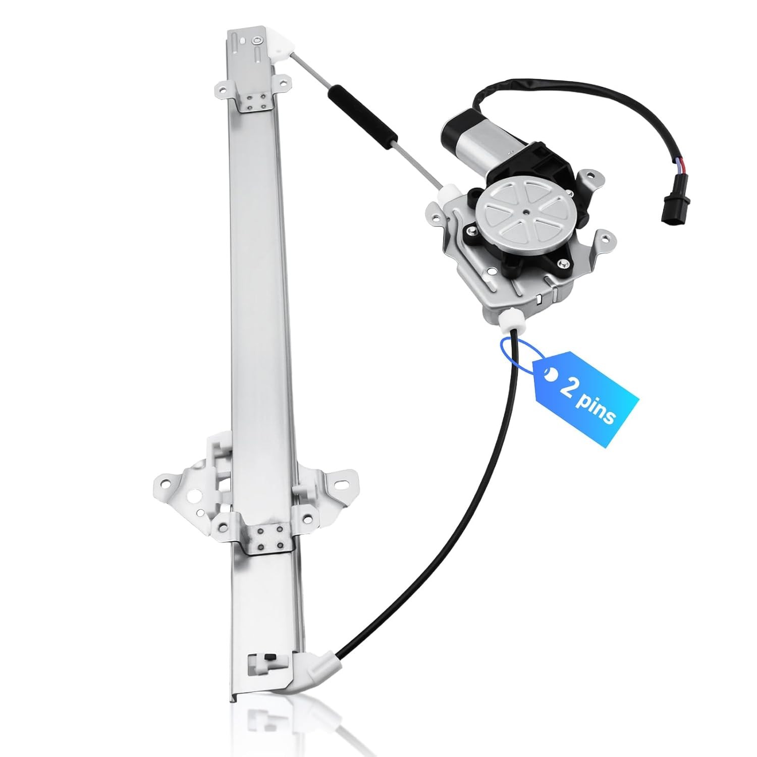 Front Driver Side Window Regulator for 05-15 Nissan Frontier Xterra w/Motor