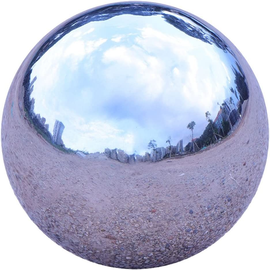 Gazing Balls for Garden, Home Outdoor Hollow Sphere Stainless Steel Gazing Globe