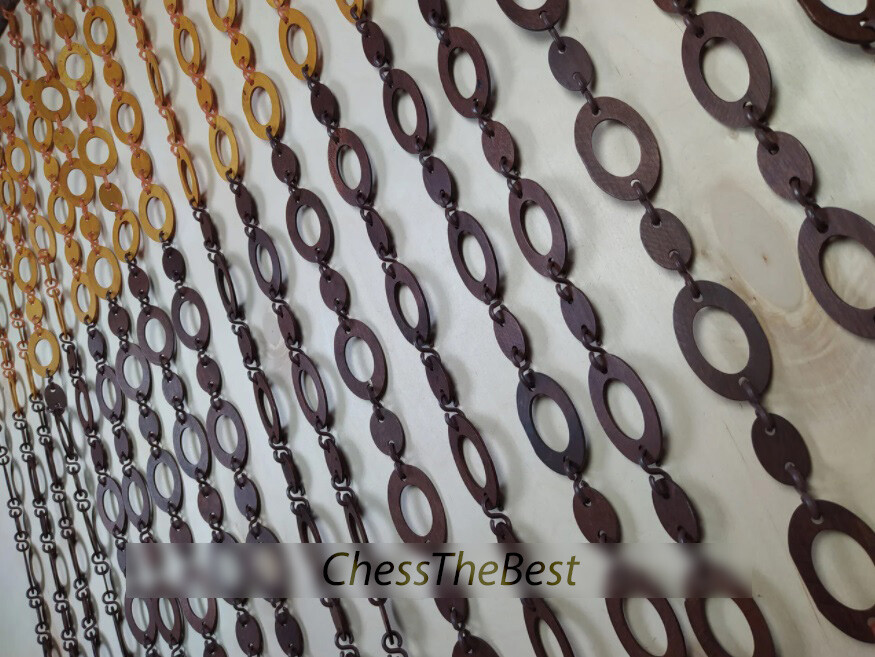 Bead curtains Door, Custom Wooden beaded curtains, Wood Door curtains for rooms