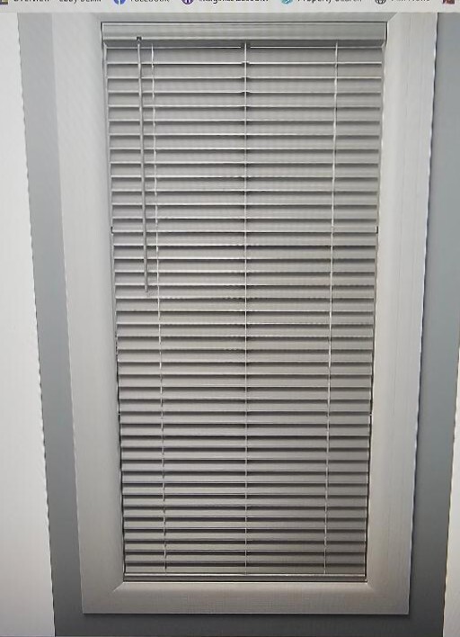 Project Source Premium 2-in Slat Width 36-in x 64-in Cordless (Gray Vinyl)