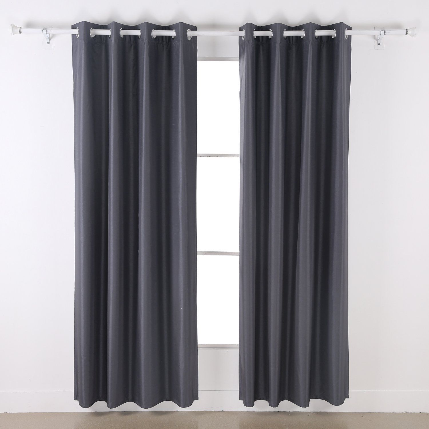 2 Panel Curtains Blackout Room Darkening Grommet 54×95″ each Panel