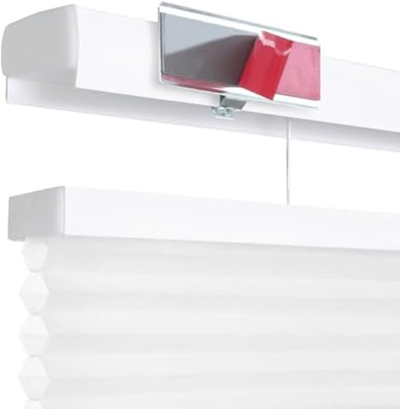 REGAL Estate QuickInsta Cordless TDBU Cellular Shade Door 25×72 White NoDrill ND