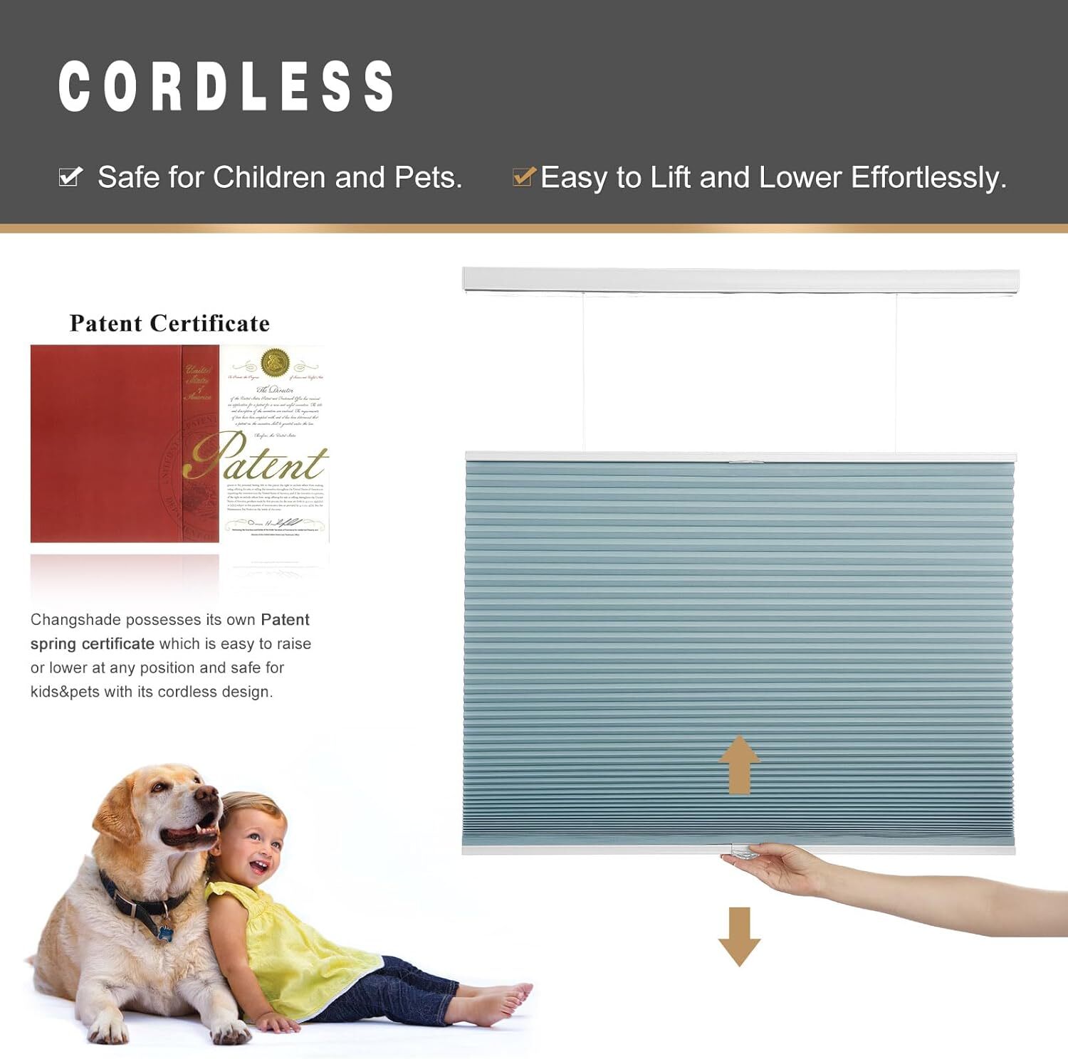 CUSTOM 100% Blackout Top Down Bottom Up Cellular Shades Honeycomb Window Blinds