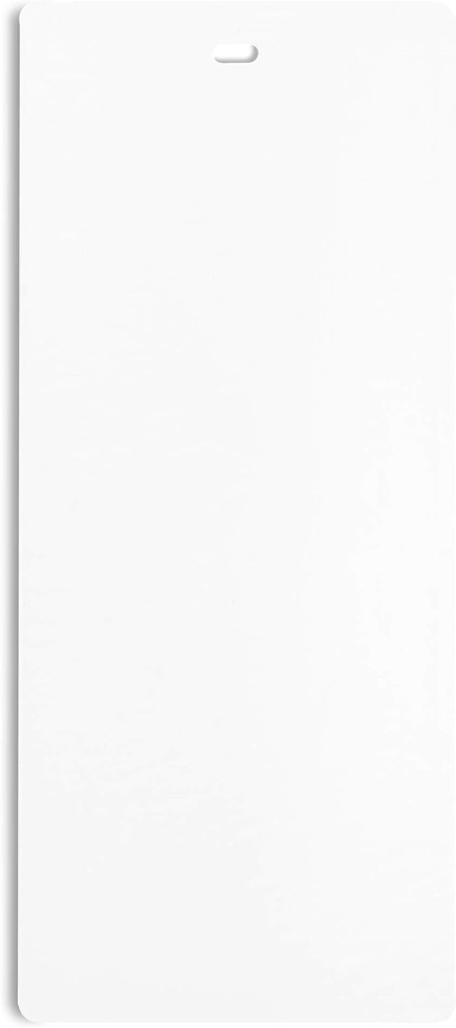Smooth White Vertical Blind Slats 58.5×3.5 – 20 Pack