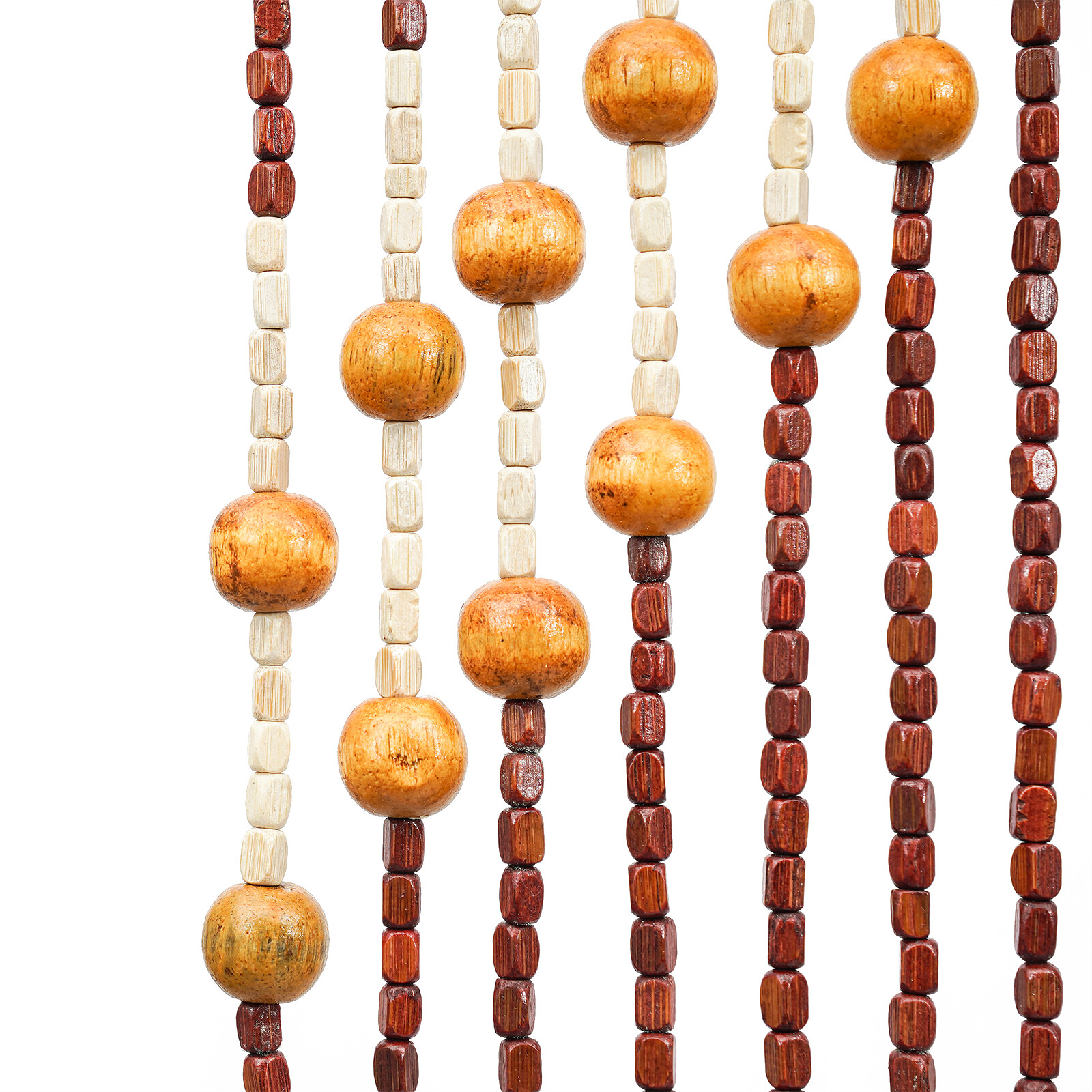 Natural Bamboo 52 Strands Handmade Curtain Beads Window Door Shoji Room Divider