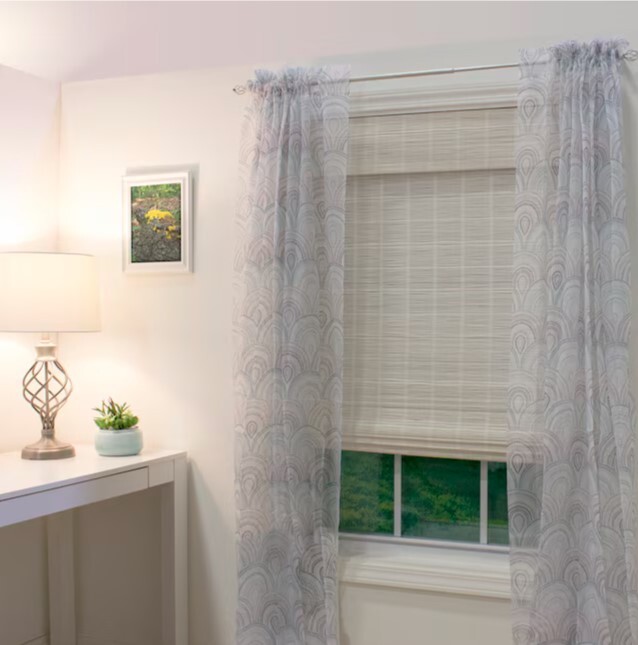 Bayshore Matchstick Bamboo Cordless Roman Shades – Two Colors, Various Sizes