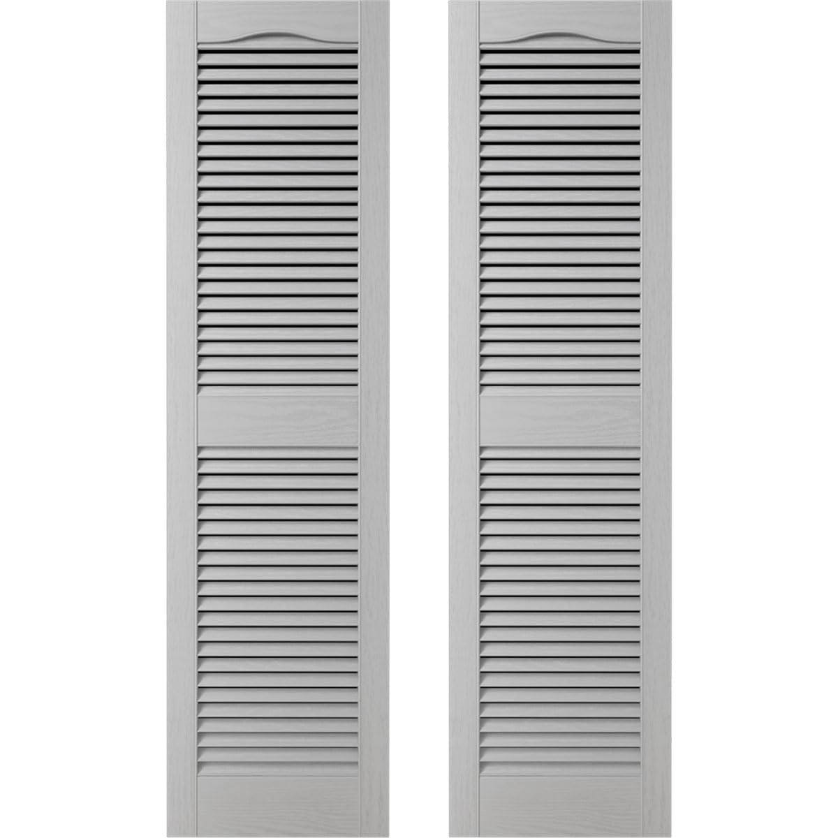 14.5 in. W x 25 in. H Builders Edge, Standard Cathedral Center Mullion, Open Lou