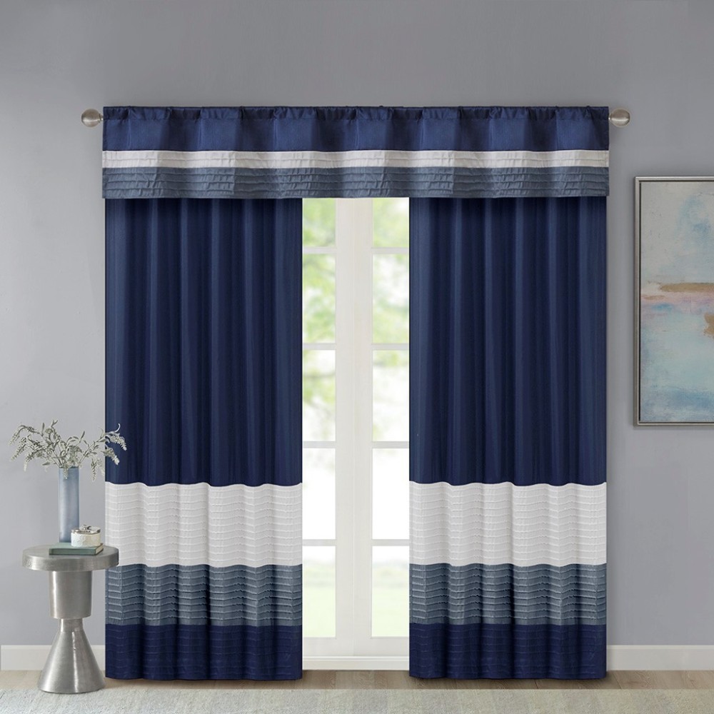 Po i Pintuck Curtain Panel(Only 1 Pc Panel)