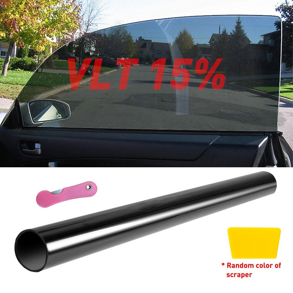 Uncut Roll Window Tint Film 15% VLT 20″x10’ft Feet Car Home Office Glass 10ft US