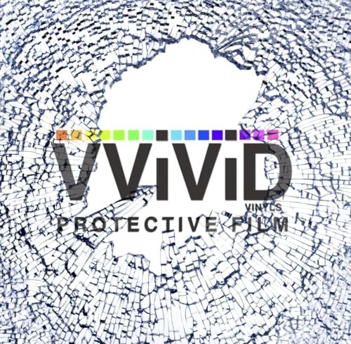 VViViD Clear Protective 4Mil Vinyl Window Glass Wrap Shatterproof Security Film