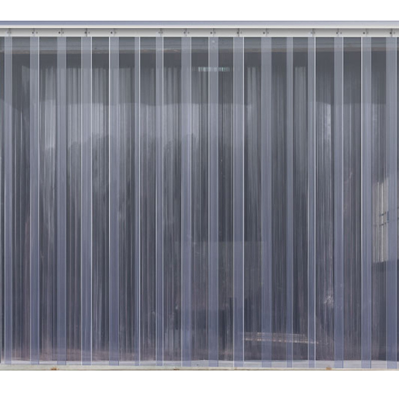 Clear Plastic Strip Curtain Kit PVC Door Curtain Cooler Freezer Strip Door